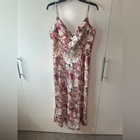 NWT Selfless Leslie Rose Midi Dress XXL/16 - Picture 5 of 17